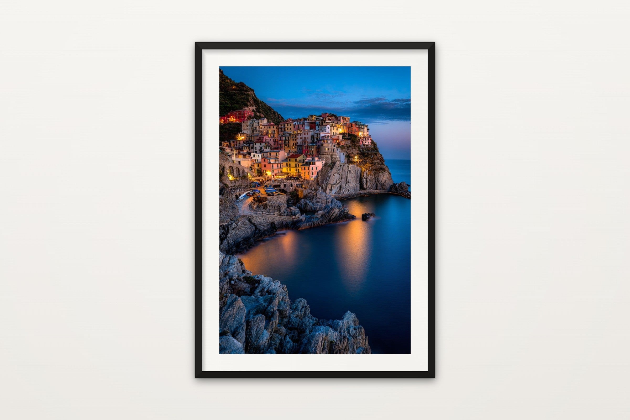 Manarola at Blue Hour