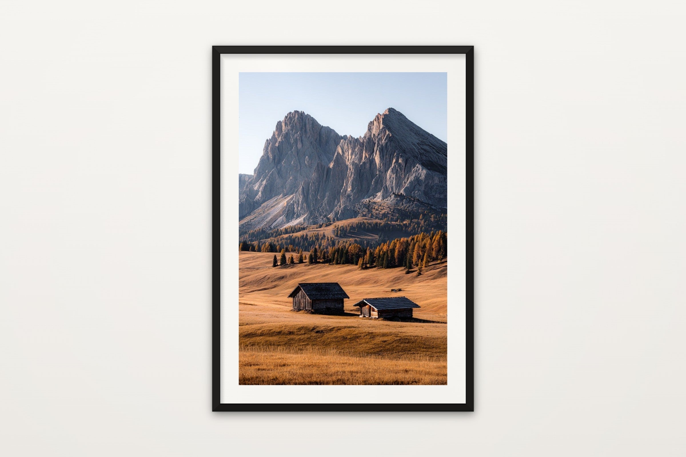 Autumn Huts, Alpe di Siusi