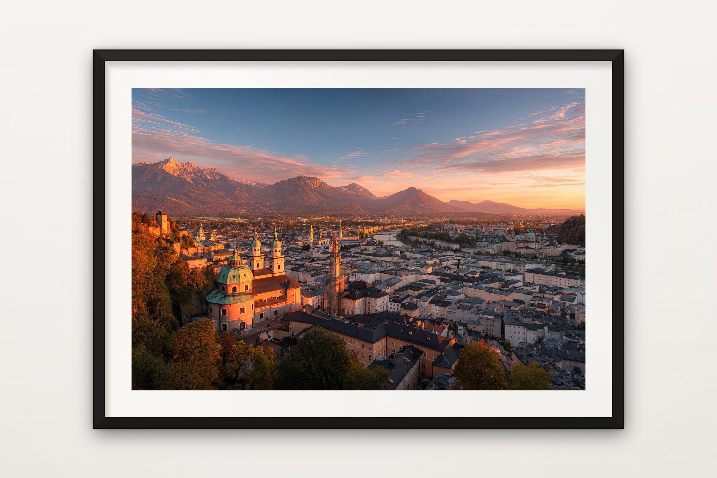 Salzburg at Golden Hour