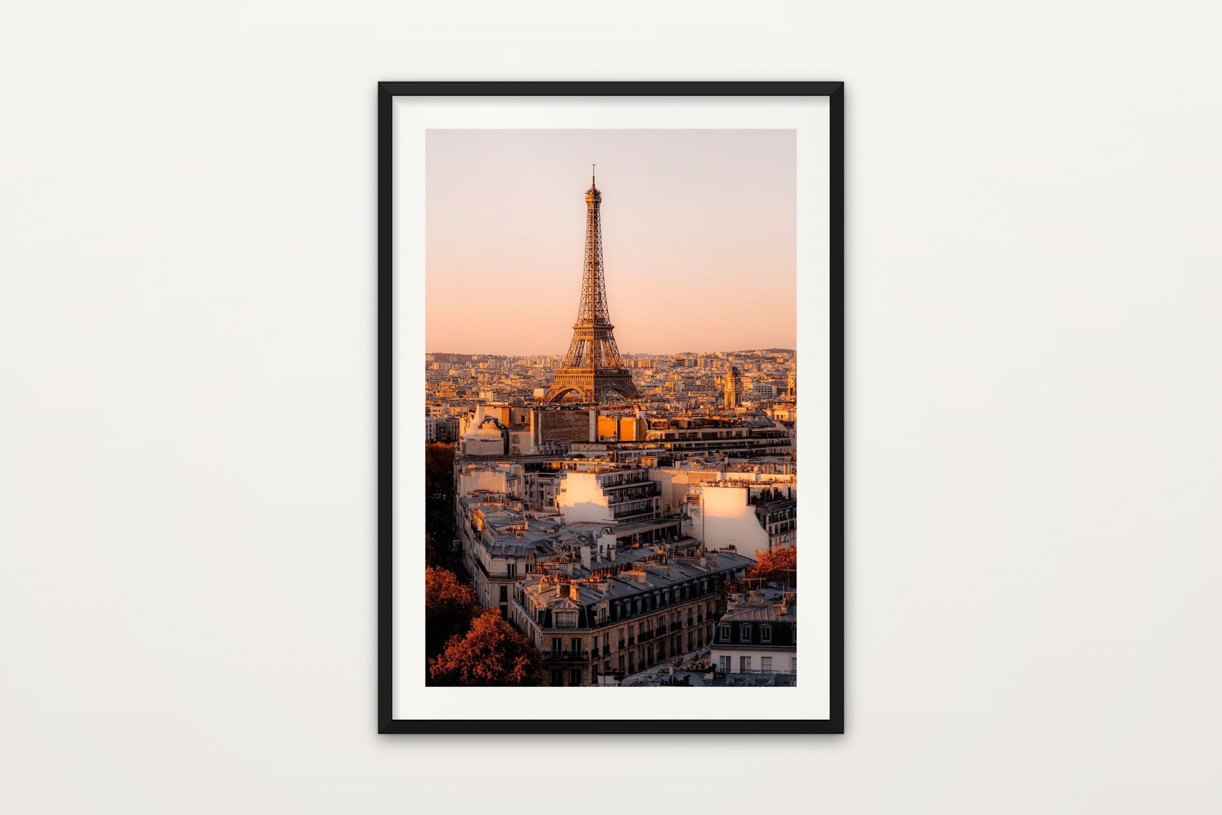 Eiffel Tower at Sunset