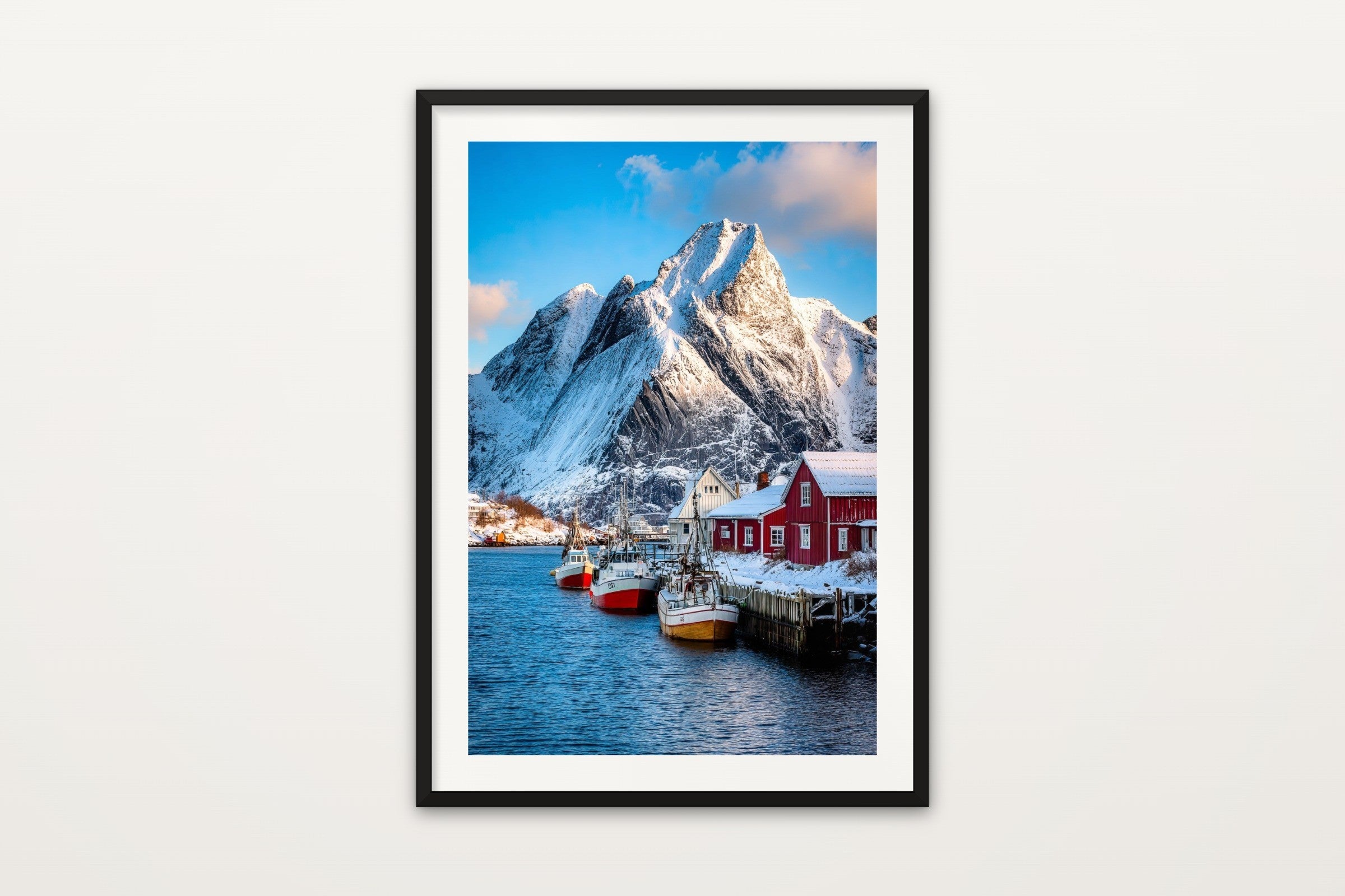 Reine in Winter