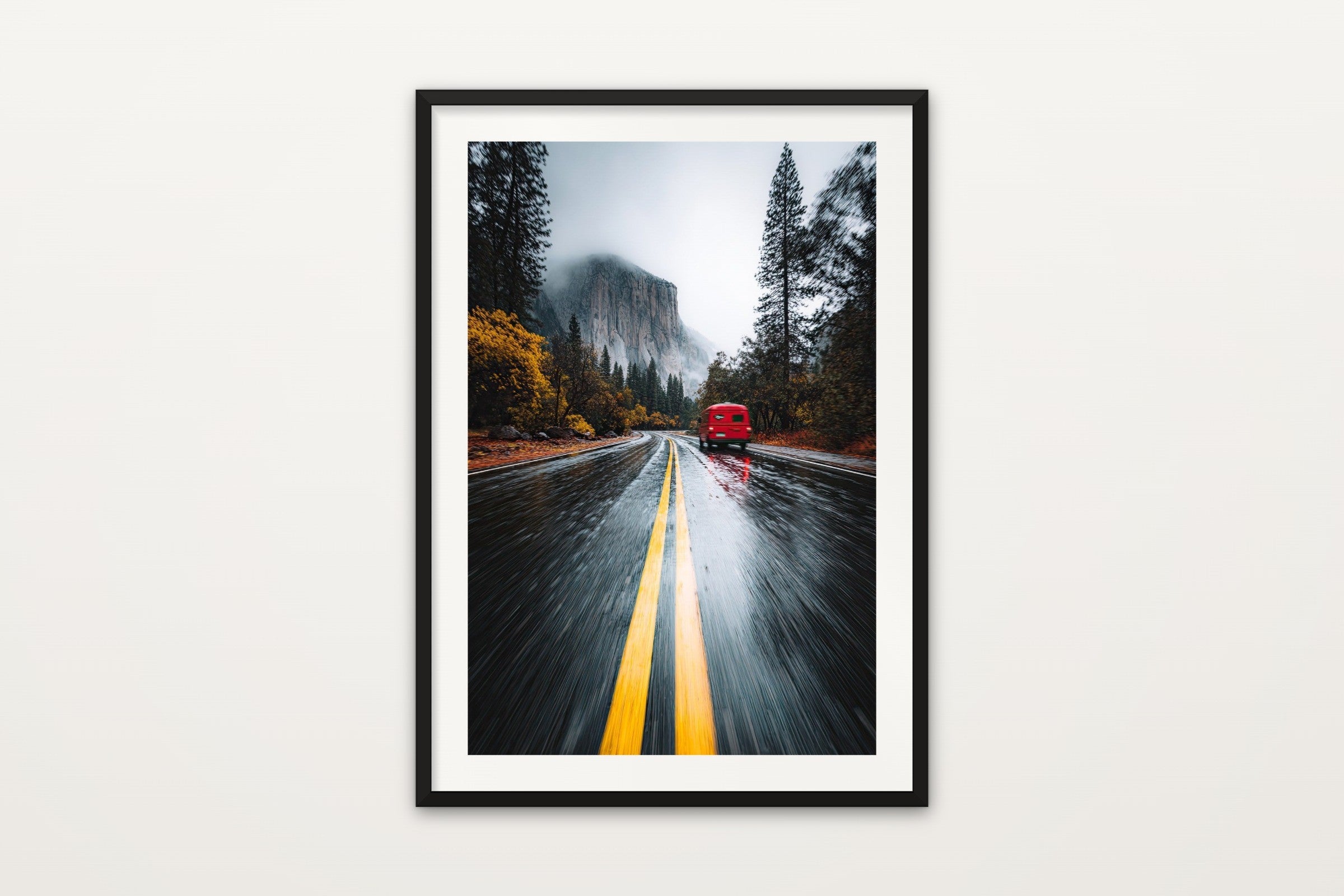 Yosemite in the Rain