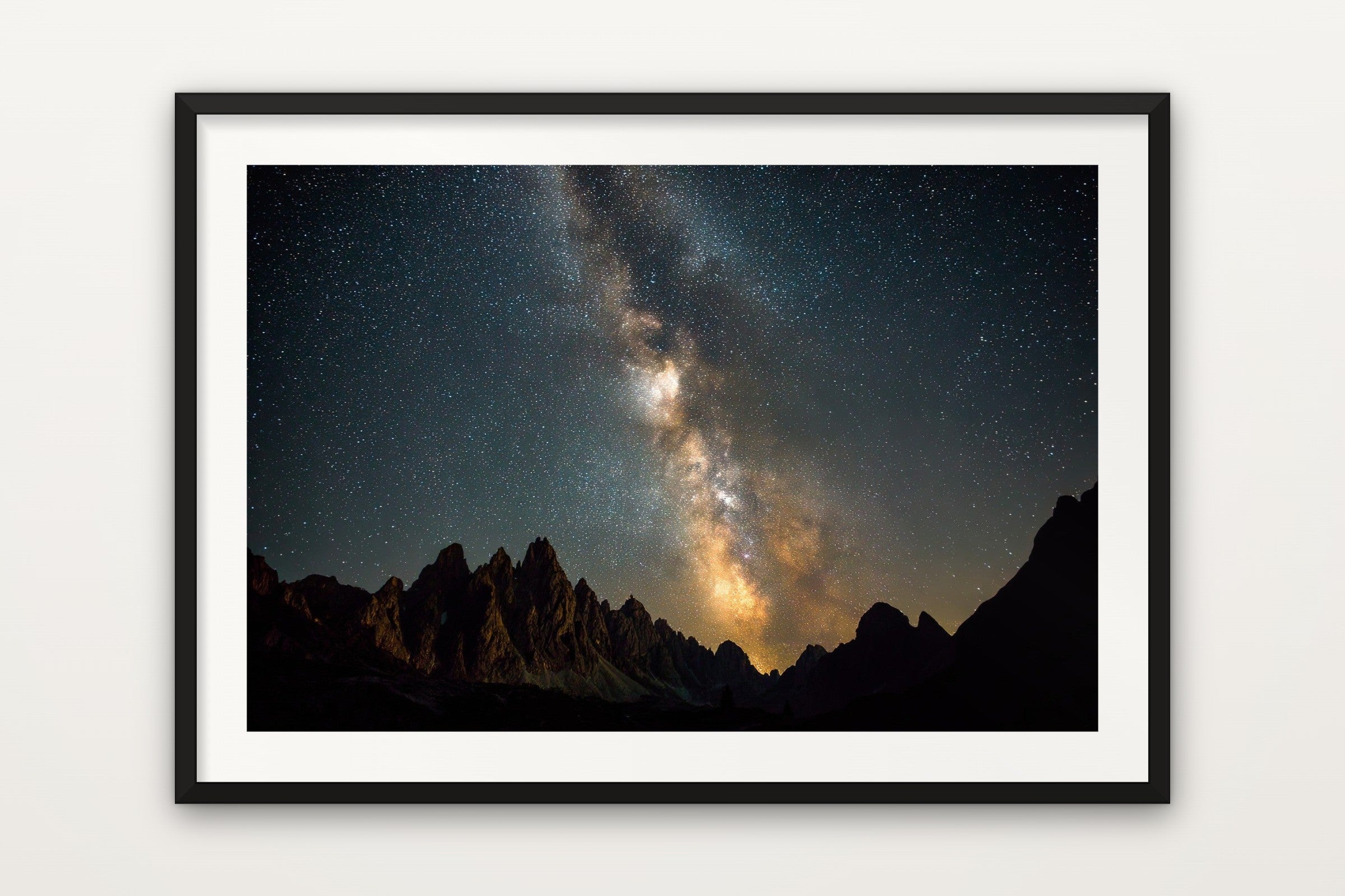 Milky Way over the Dolomites