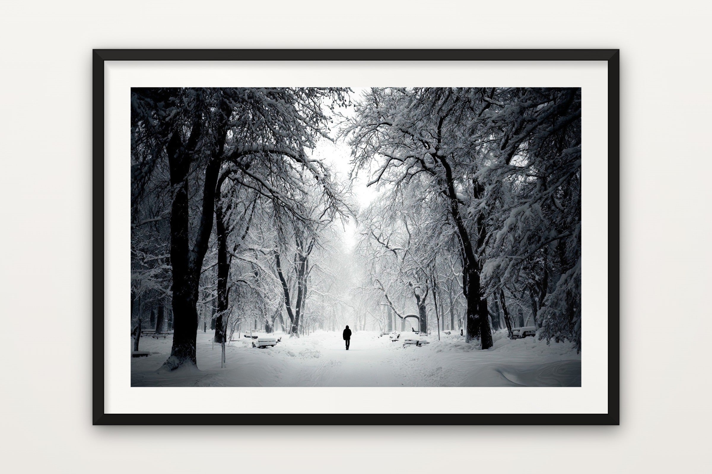 Figure in Winter Park