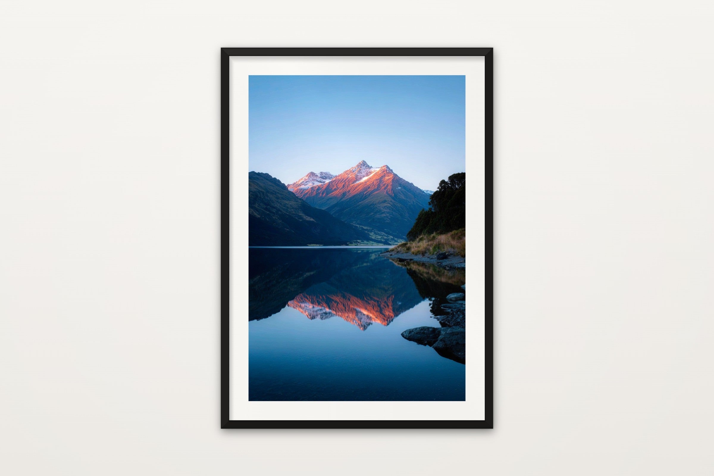 Alpenglow on Mount Aspiring