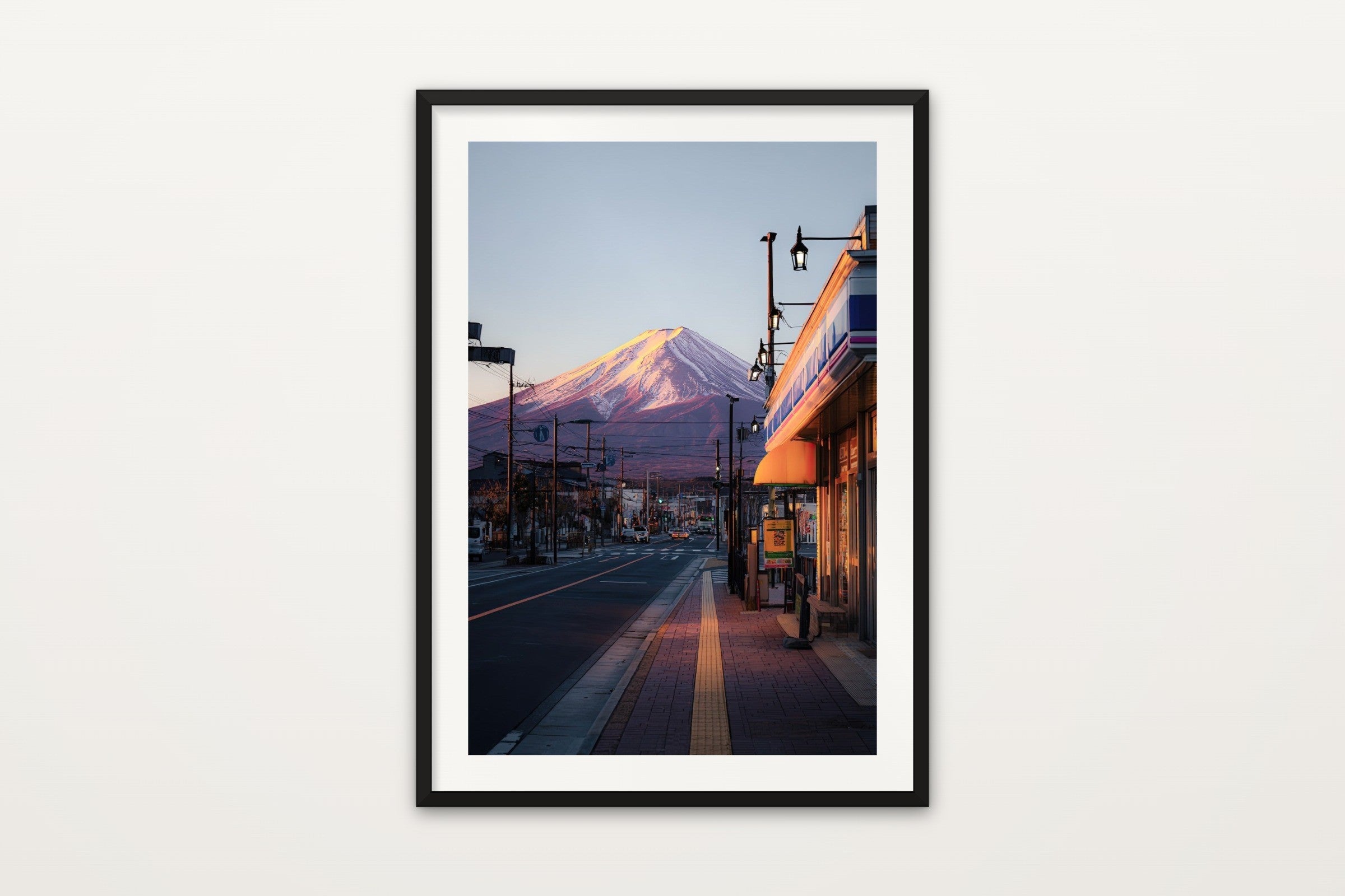 Fuji from the Street