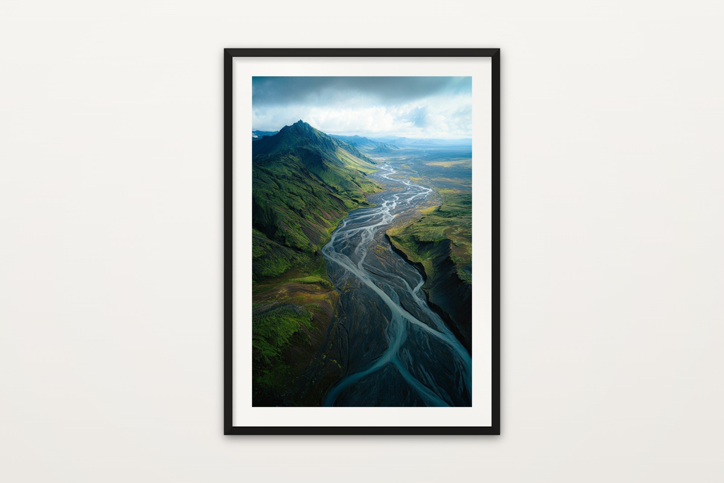 Braided River from Above