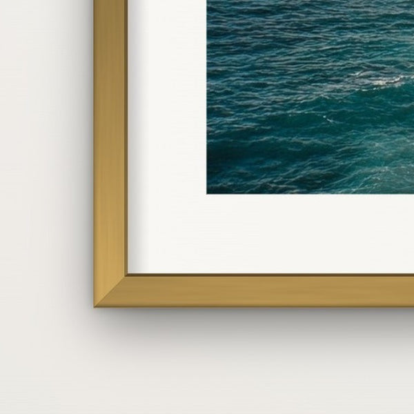 Gold frame corner