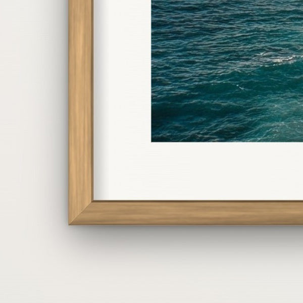 Wood frame corner