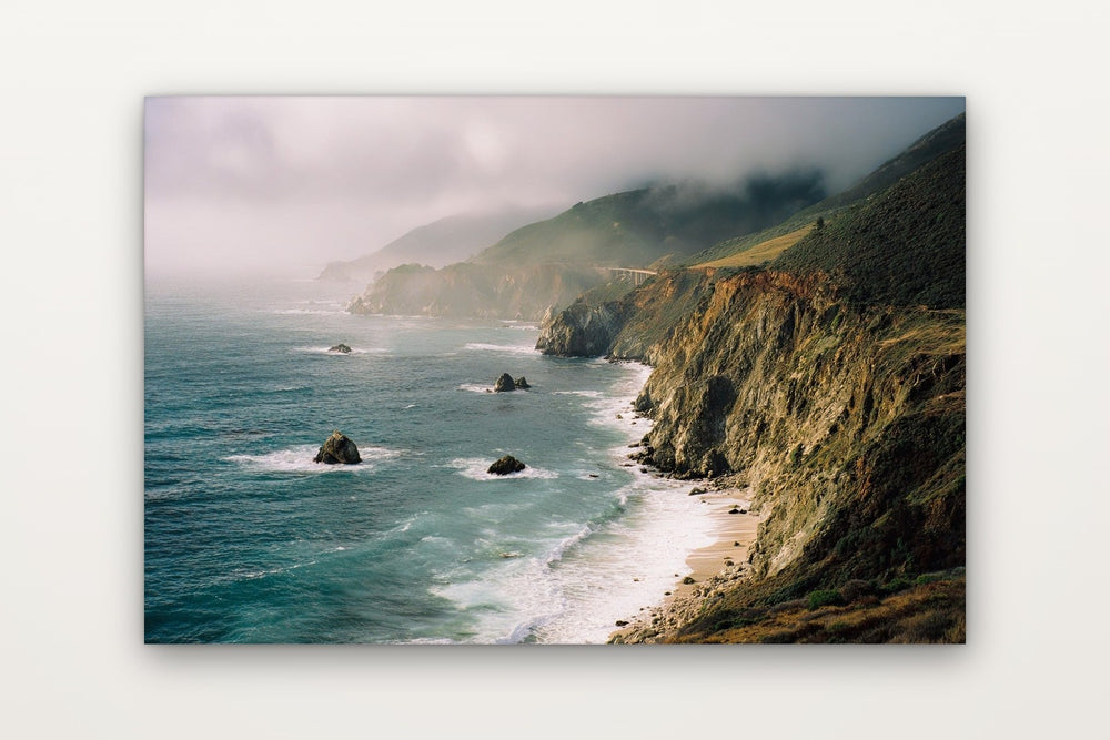 Big Sur as a stretched canvas with no frame